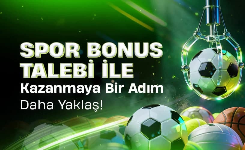 Spor bonus talebi
