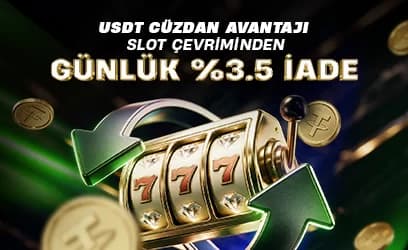 USDT cüzdan slotlarında günlük çevrim iadesi