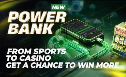 Power Bank: from sports to casino