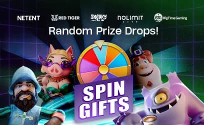 Spin Gifts: random prize drops