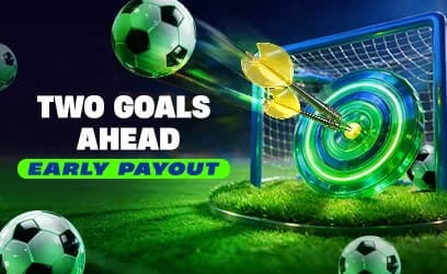 Two goals ahead: early payout